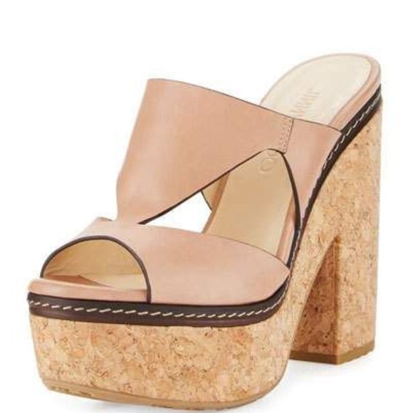 jimmy choo white platform sandals